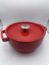 Pyrex 25cm cast iron red - pyrex,