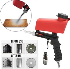 1/4" Sand Blaster Air Sandblasting Gun Compressor Handheld Shot Media Blasting
