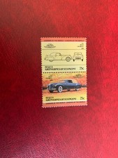 ST VINCENT BEQUIA 1984-7 MNH AUTO 100 CLASSIC CARS LINCOLN CONTINENTAL 1940 USA