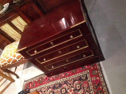 Antique french solid mahogany - antique,