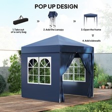 2 X 2 M Garden Pop up Gazebo