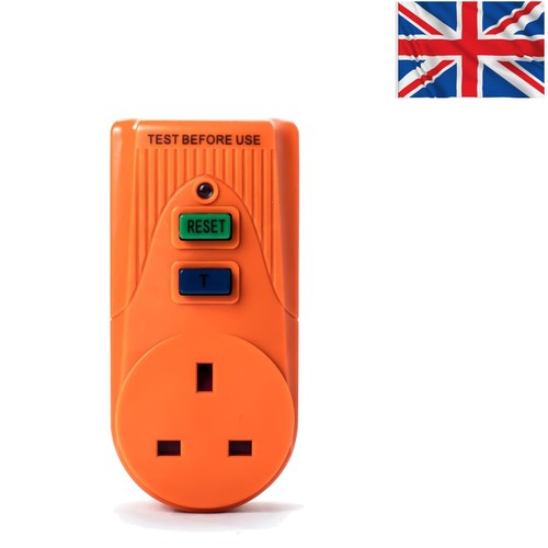 13a orange circuit breaker rcd - orange,
