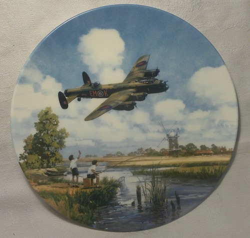 Royal doulton aeroplane - royal, plate