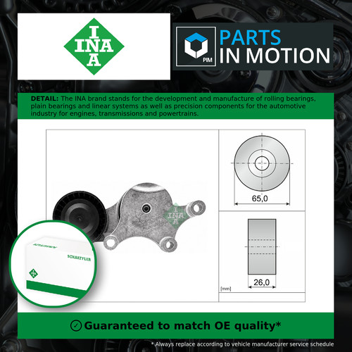 Aux belt tensioner fits - aux,