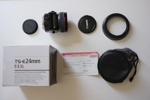Canon 24mm 5 tilt and - ts-e,