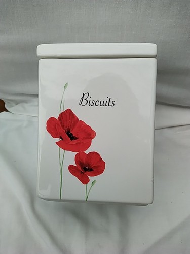 Dunelm poppy design biscuit - design,