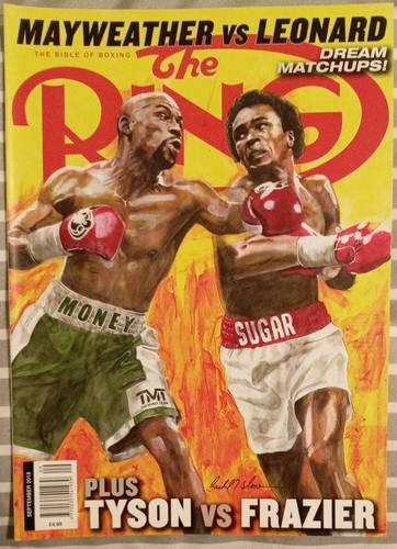 The ring magazine september - ring,