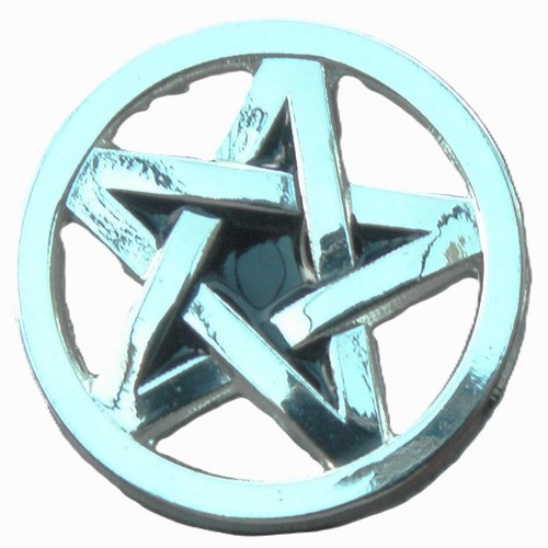Wicca star wiccan pin - wicca,