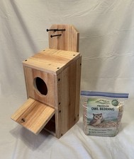 Owl House-Wooden Owl Box Owl