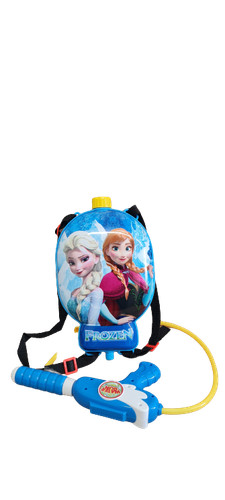 Water gun back - water,