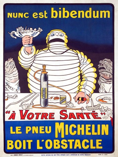 Michelin retro metal - retro,