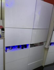 2 X Ikea BESTÅ Storage combination White Unit High Gloss With Drawers