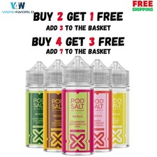 Nexus 100ML E-Liquid By Pod Salt 0mg 70VG/30PG Vape Juice - Fast Dispatch