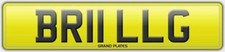 NUMBER PLATE BR11 LLG