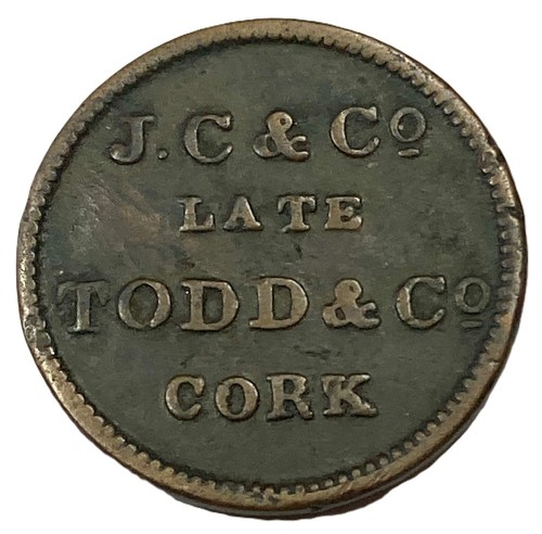 1844 ireland cork farthing - 1844,