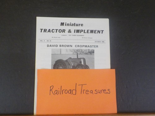 Miniature tractor implement - miniature,