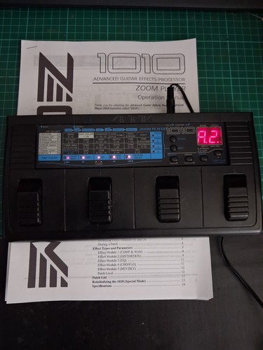 Zoom player 1010 guitar - zoom,