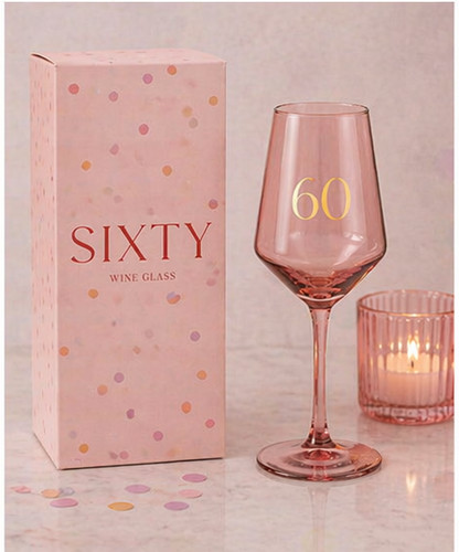 60th birthday wine - 60th, gift