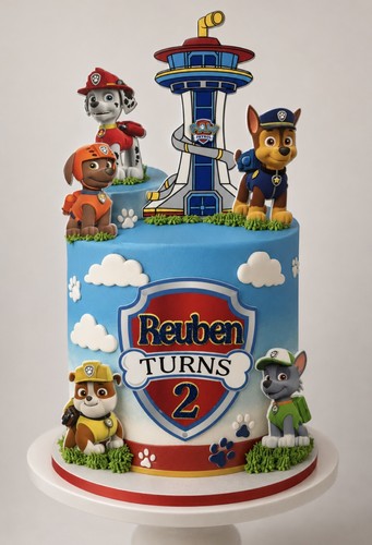 Paw patrol cake - patrol,