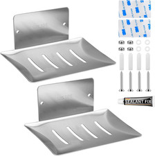 Soap Dish Holder, 2 Pack