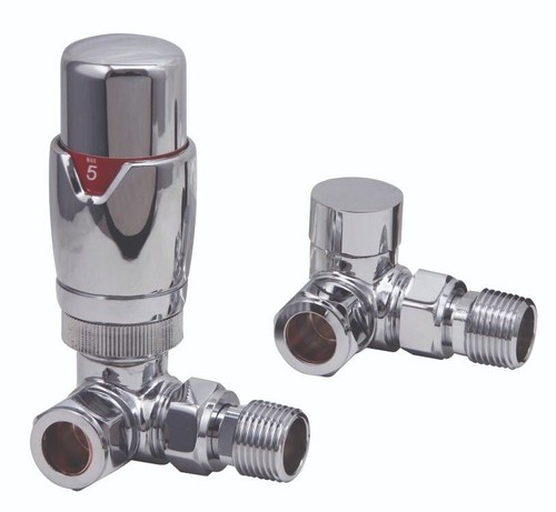 Designer corner trv radiator - corner,