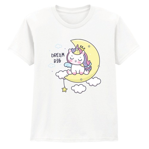Girls unicorn kids shirt - girls,