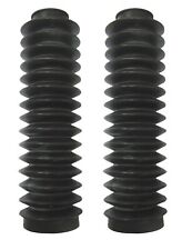 Fork Gaitors Medium Black 240mm Long Top 35mm Bottom 52mm (Pair)
