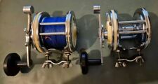 2 VINTAGE MITCHELL 622 BOAT FISHING REELS FOR MEDIUM WEIGHT BOAT FISHING COD ETC
