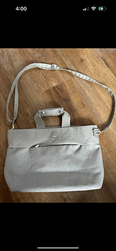 Bench grey canvas tote bag - bench.,