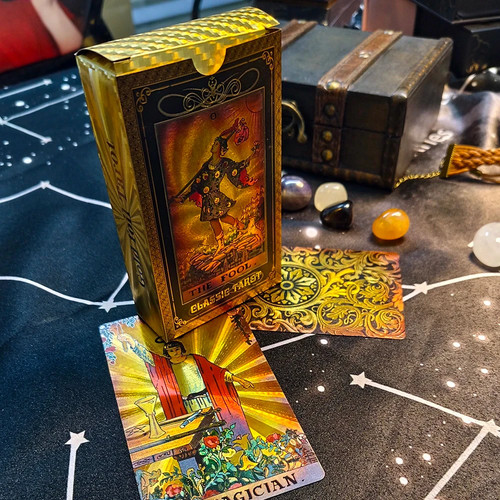 Gold foil traditional - traditional, tarot