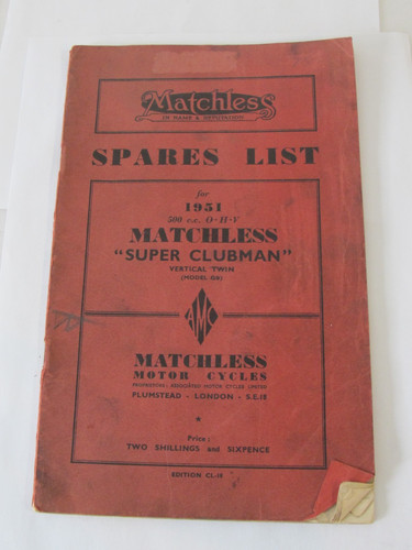 1951 matchless motorcycle - matchless,
