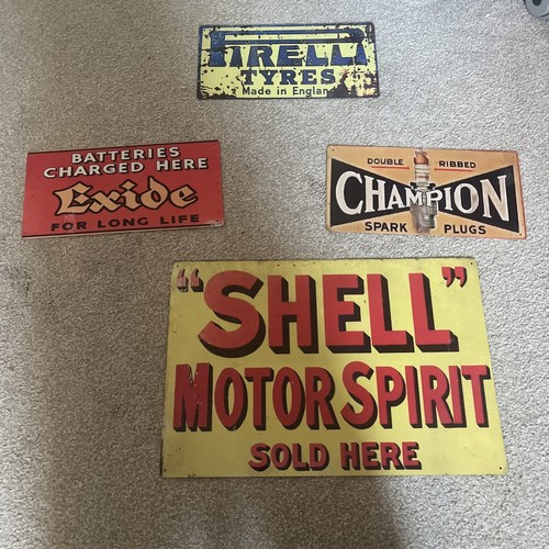 Antique looking garage signs - antique,