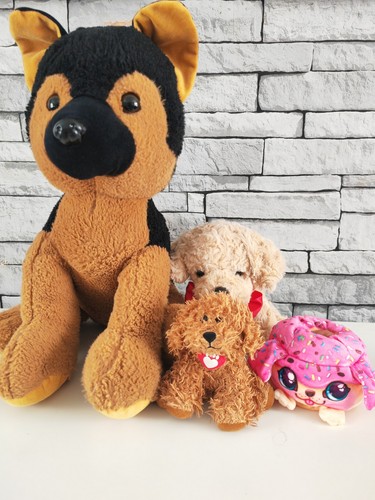 Bundle dog plush toys - dog,