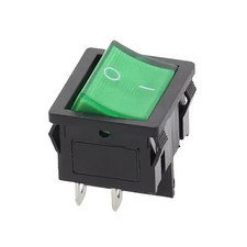 Green Rocker On Off Switch for