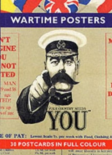 Wartime posters postcard - posters, (postcard