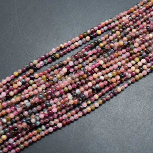 Watermelon tourmaline round - watermelon,