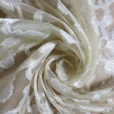 Organza Floral Jacquard Brasso