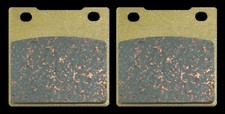 Rear brake pads, semi metallic