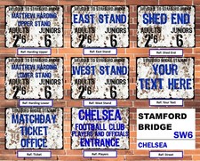 Chelsea FC Retro Vintage Style