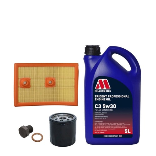 Oil air filter service - service, &