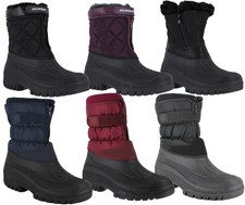 Womens Groundwork Muckers Stable Yard Winter Snow Zip Up Warm Boots Sizes 4 to 8