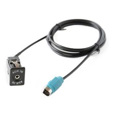 Car AUX Interface Cable for Alpine kce-237b 101E 102E 105E 117e 123e 1.5m