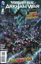 Forever Evil Arkham War 1A Fabok VF 8.0 2013 Stock Image