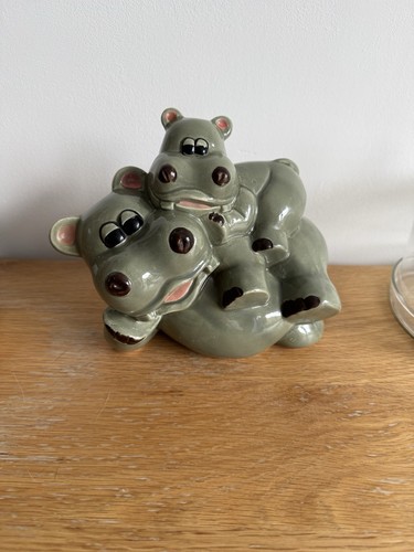 Vintage ceramic money box - box,
