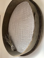 Vintage Wooden Sieve Riddle