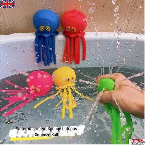 Squeeze toy colorful octopus - squeeze,