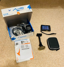 Almost Complete Boxed Mio Digiwalker C710 Portable Navigator, Mint, Lightly Used