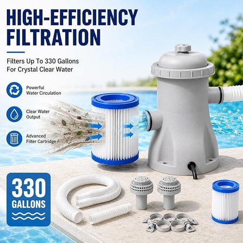 Swimming pool electric filter - pool,