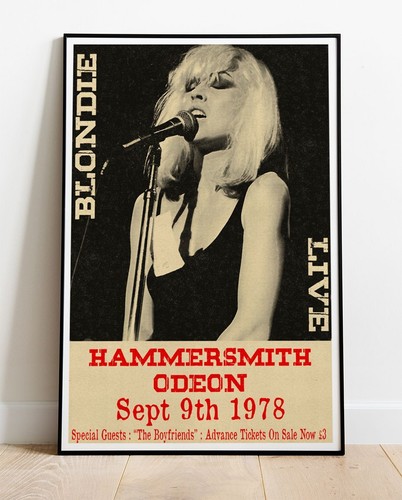 Blondie hammersmith 1978 - hammersmith,
