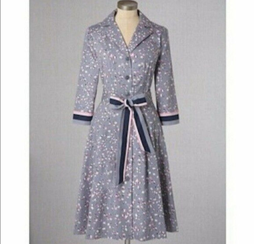 Boden riviera gray - riviera, floral